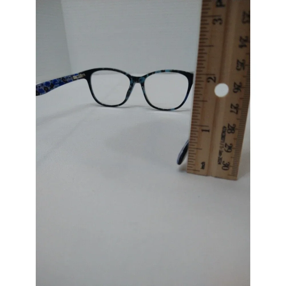 FRAMES ONLY Kate Spade Slightly UNEVEN Eyeglasses Blue & Tortoise Shell